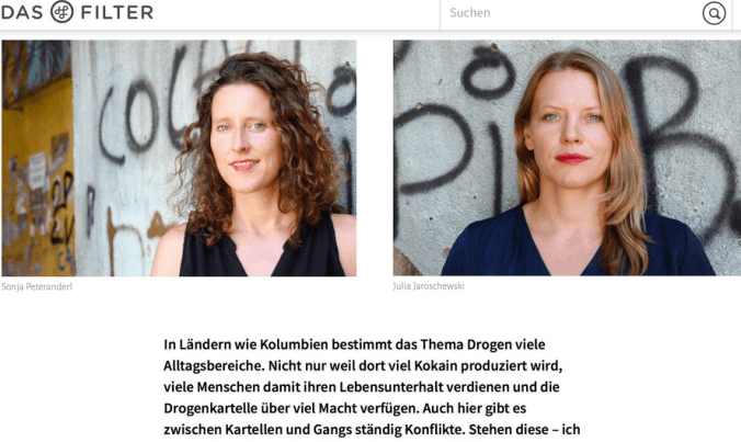 Screenshot Das Filter