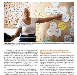 Women & Crime: Women are playing an increasingly important role in organized crime, money laundering, but also for anti crime strategies. Learnings from our OpenCrime conference in the latest issue of Journalist magazine.